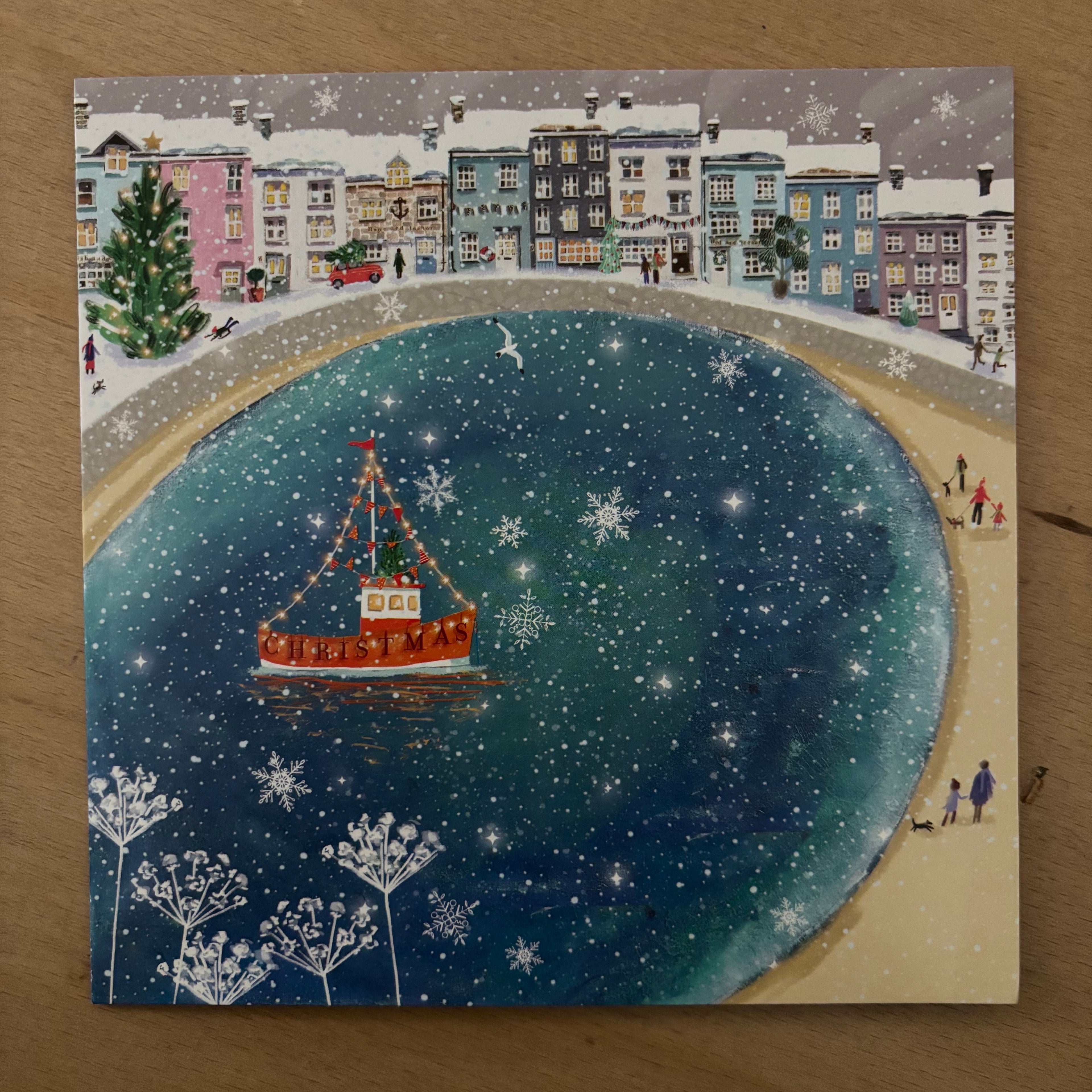 Costal christmas 10 pack christmas cards