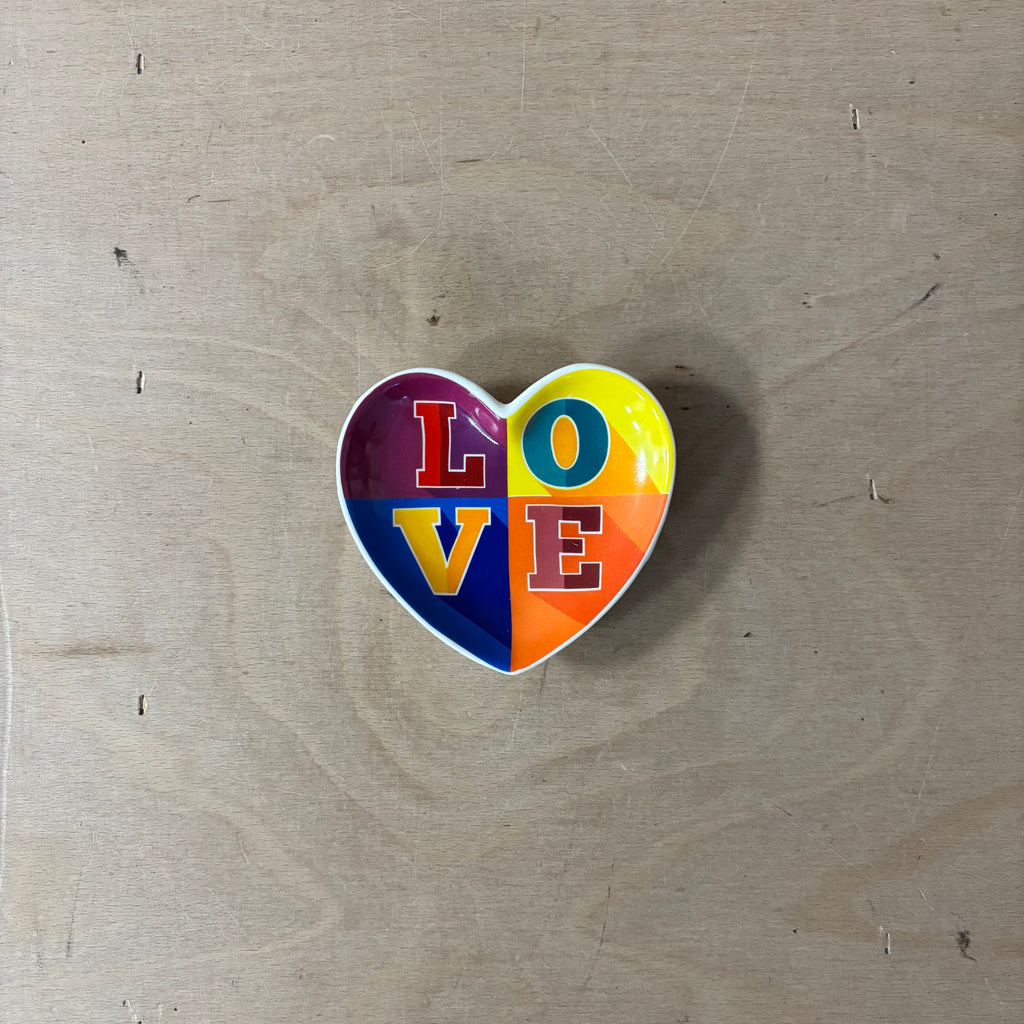 LOVE heart shaped trinket dish