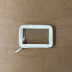 Stackers blue and ice white clear pouch set