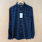 Barbour long sleeve checked shirt tailored fit size medium