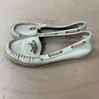 UGG beige loafer boat shoe size 7