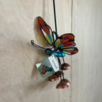 Fountasia multi coloured hanging butterfly