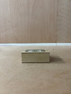 Festive wooden christmas countdown calendar