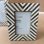 M&S home decorative black & white frames pair 5x7" - 4x6"