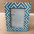 M&S home decorative blue frame 5x7"