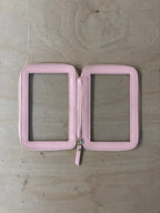 Stackers red and pink clear pouch set