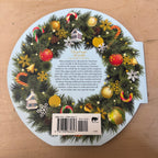 Christmas wreaths colouring book