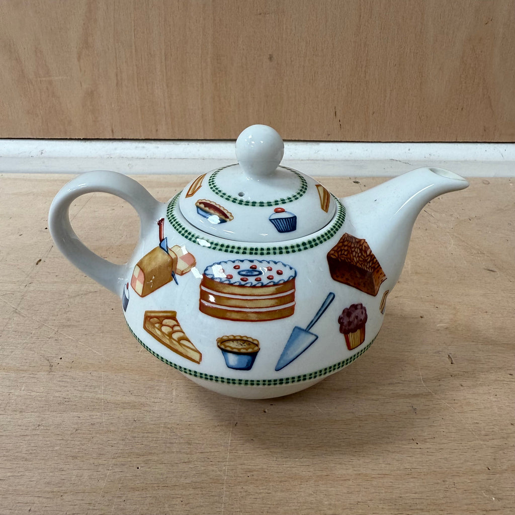 Vintage tea for one by royal worcester tea pot cake theme