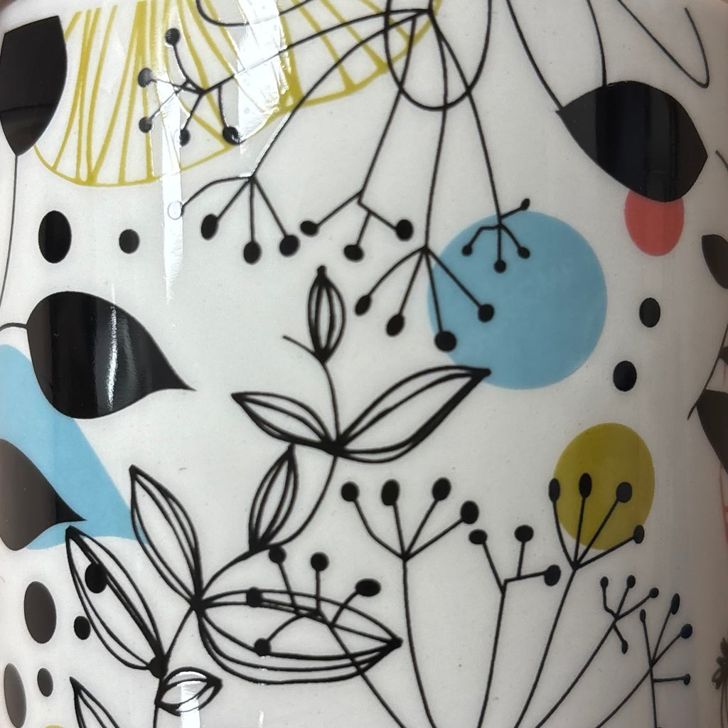 Wisewood ceramic indoor plant pot