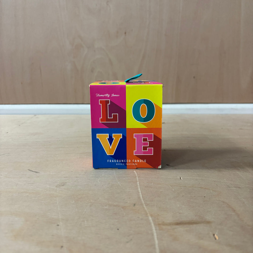 LOVE candle pot