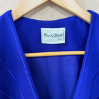 Frank usher vintage purple blazer size 10