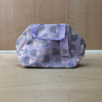 Hedgehog lilac lunch bag