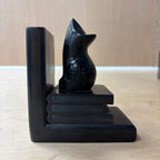 Cat and mouse designed bookends