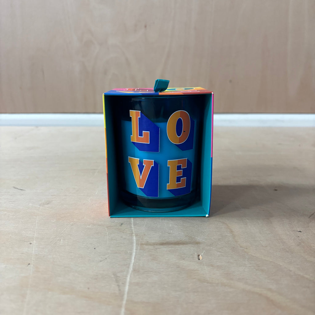 LOVE candle pot