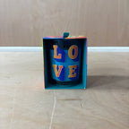 LOVE candle pot