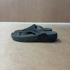 FitFlop grey sequin wedge sandals size 7uk