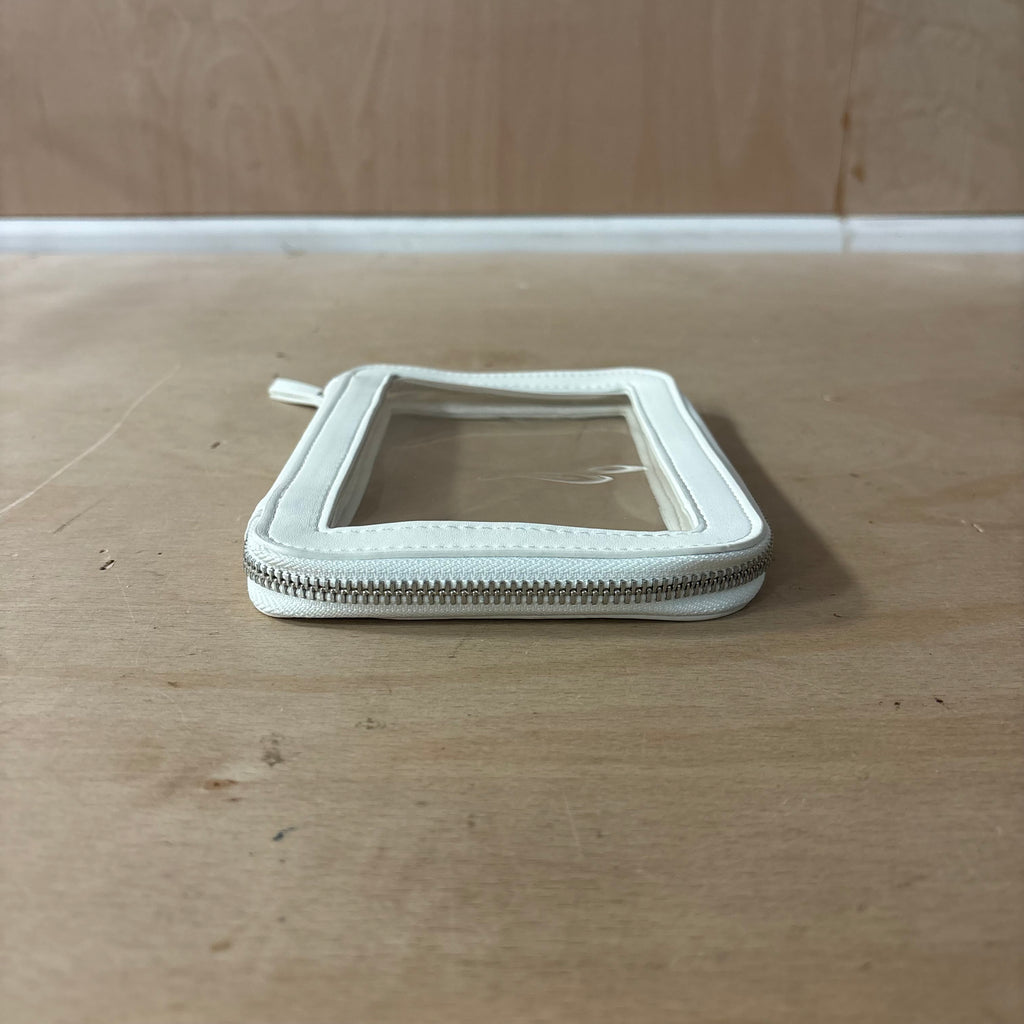 Stackers blue and ice white clear pouch set