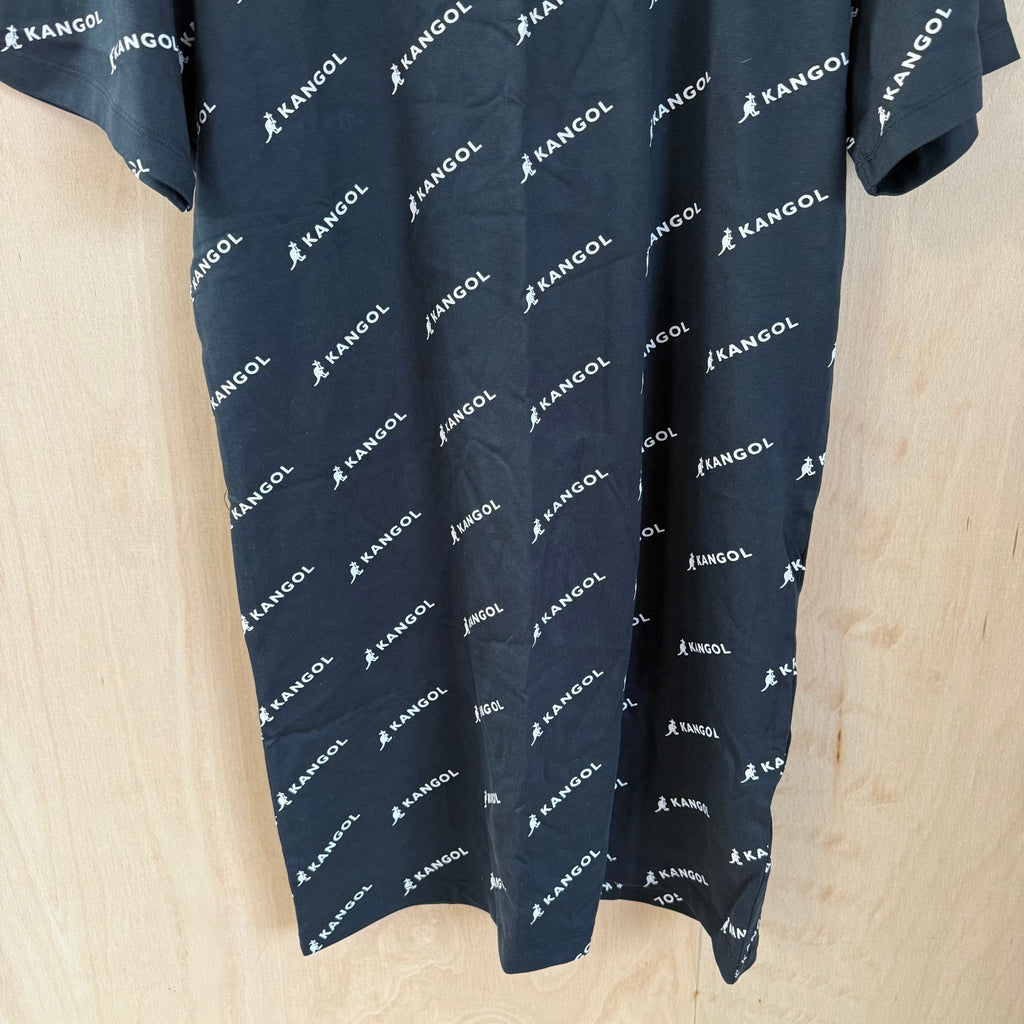 Kangol graphic print shirt dress size 8 brand new