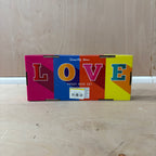 LOVE posey vase set