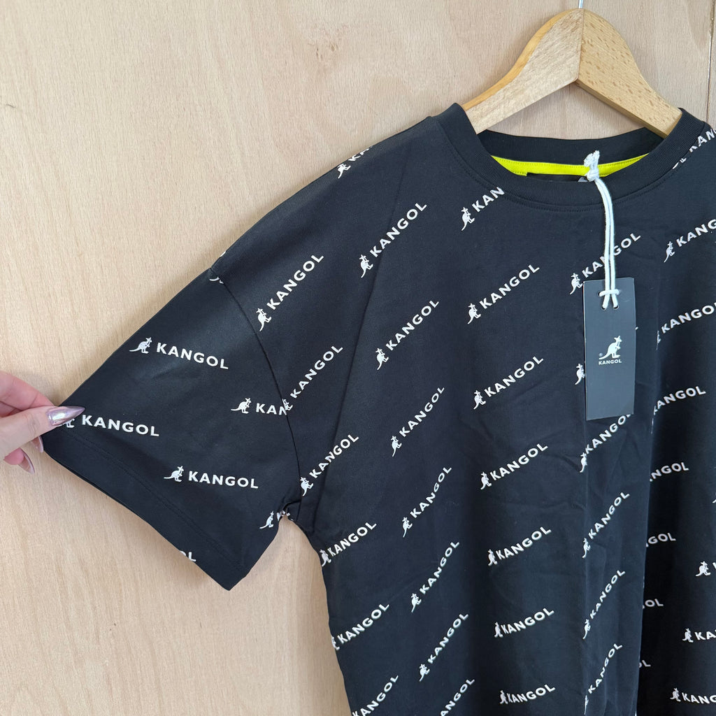 Kangol graphic print shirt dress size 8 brand new