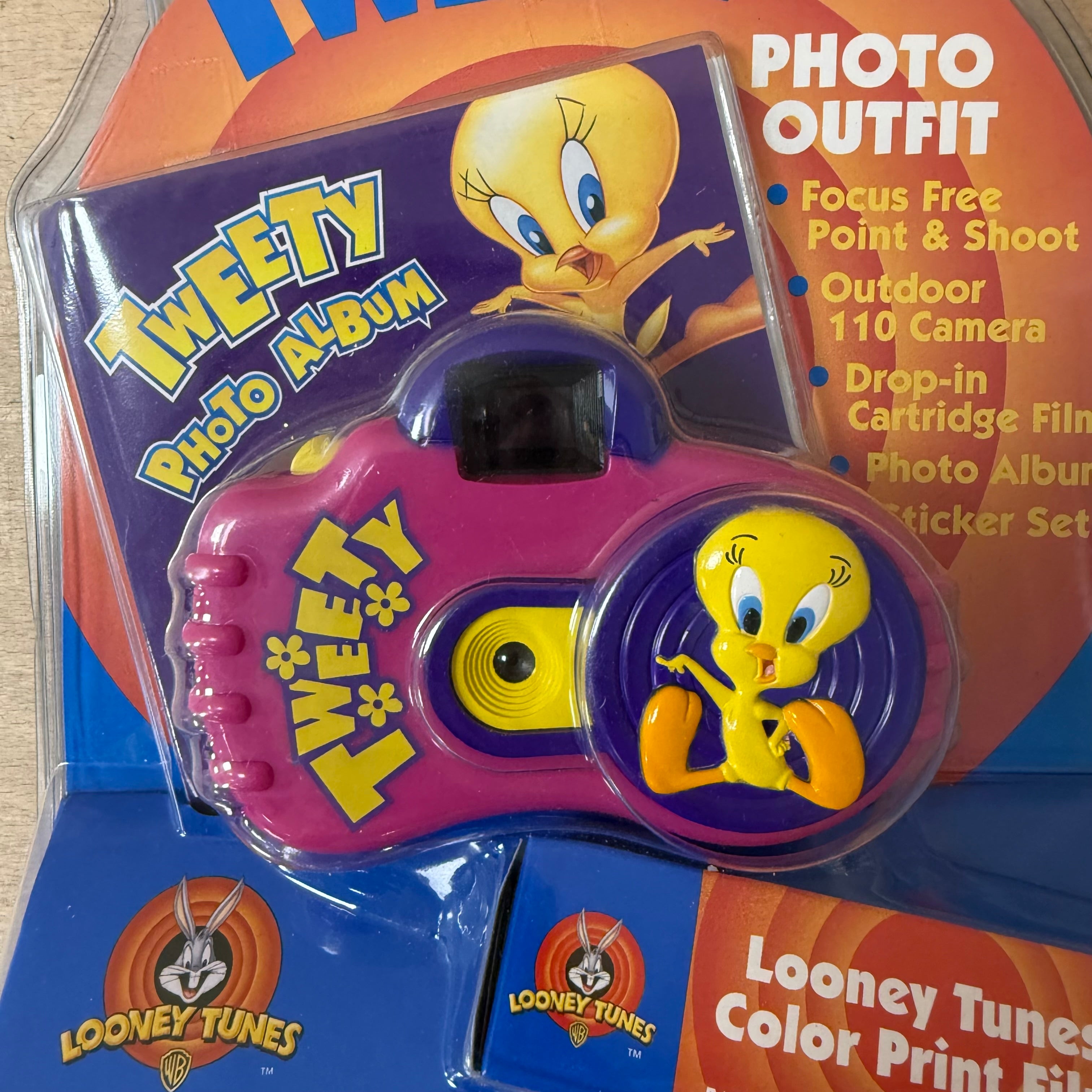 Looney tunes 1998 tweety bird 110 camera vintage new