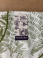 Woodland forest tea towel