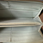 Radley light blue purse with gold hardware