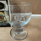 Holme gaard of copenhagen glass vintage glass goblet boxed
