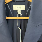 M&S navy coloured ladies blazer size 18 brand new
