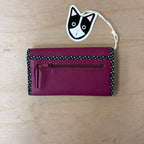 BHS cat design purple purse