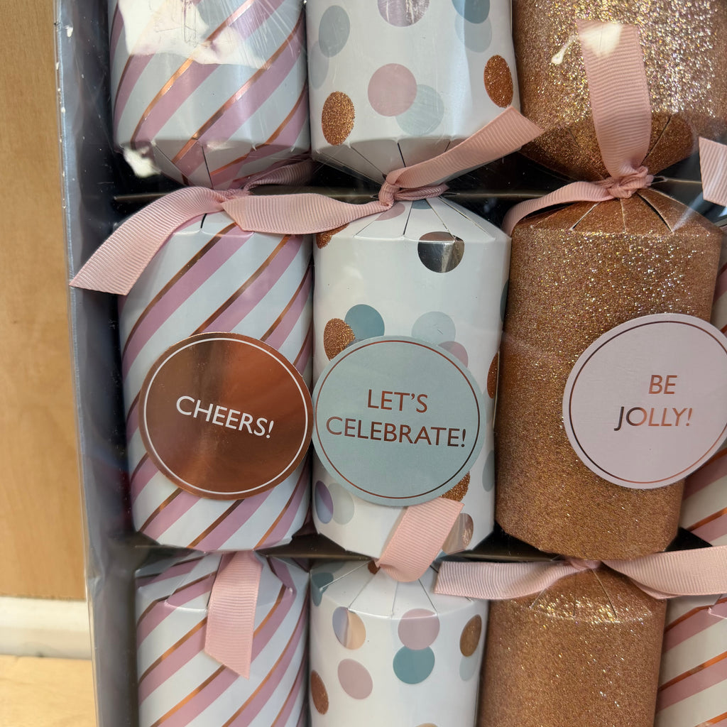 Dunelm 6 luxury christmas crackers boxed