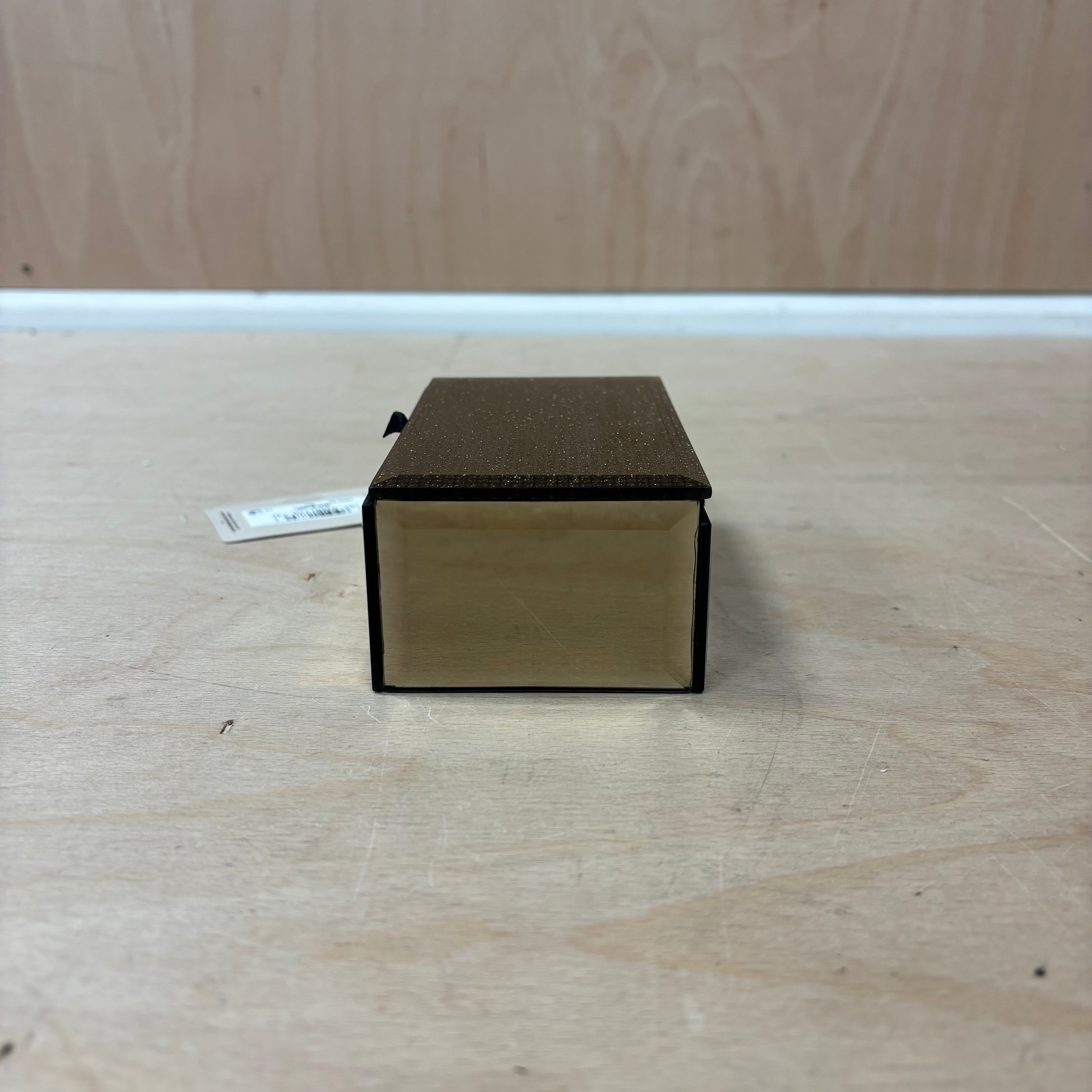 Marks & spencer with love range mirror design trinket/ jewellery box new