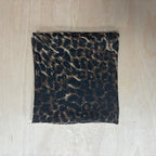 Vintage old label atmosphere animal print scarf