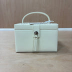Marks & spencer with love range cream patterned top jewellery box new