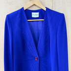 Frank usher vintage purple blazer size 10