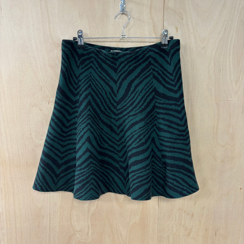 Oasis patterned midi skirt size m