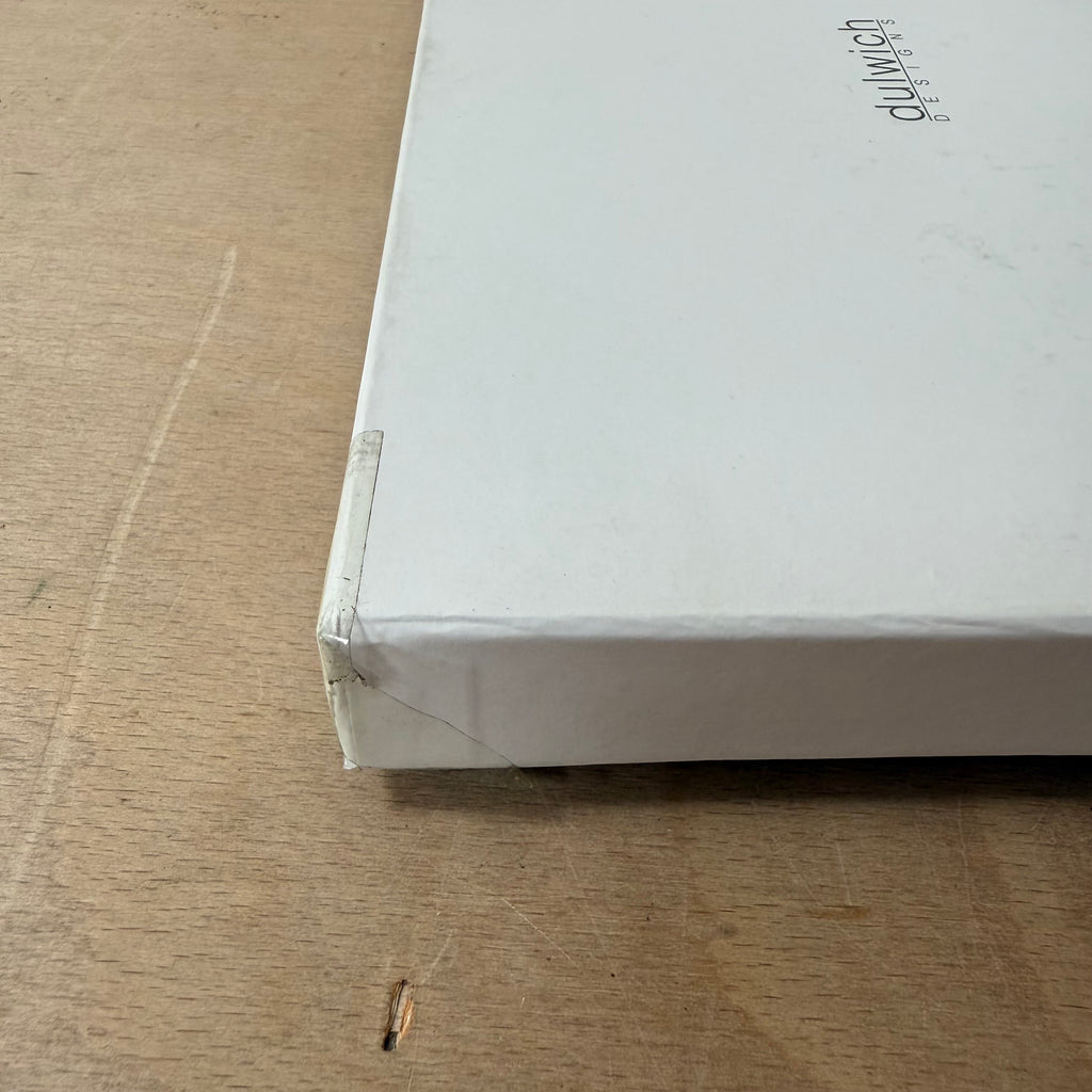 Dulwich designs grey leather notebook in box Xmas gift