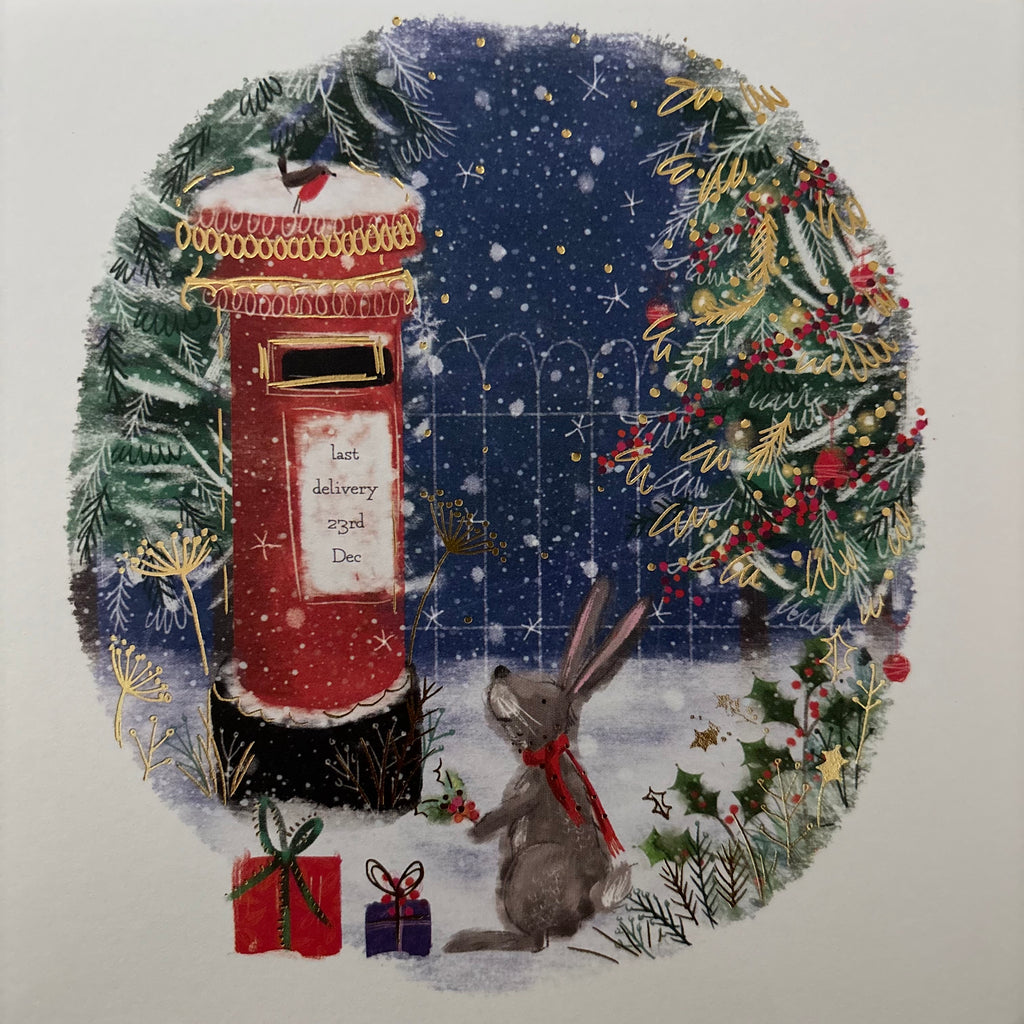 Catching the last post 10 pack christmas cards