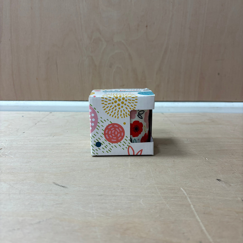 Poppy fields ceramic indoor plant pot