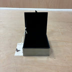 Marks & spencer with love mirror design with butterfly print lid jewellery box new