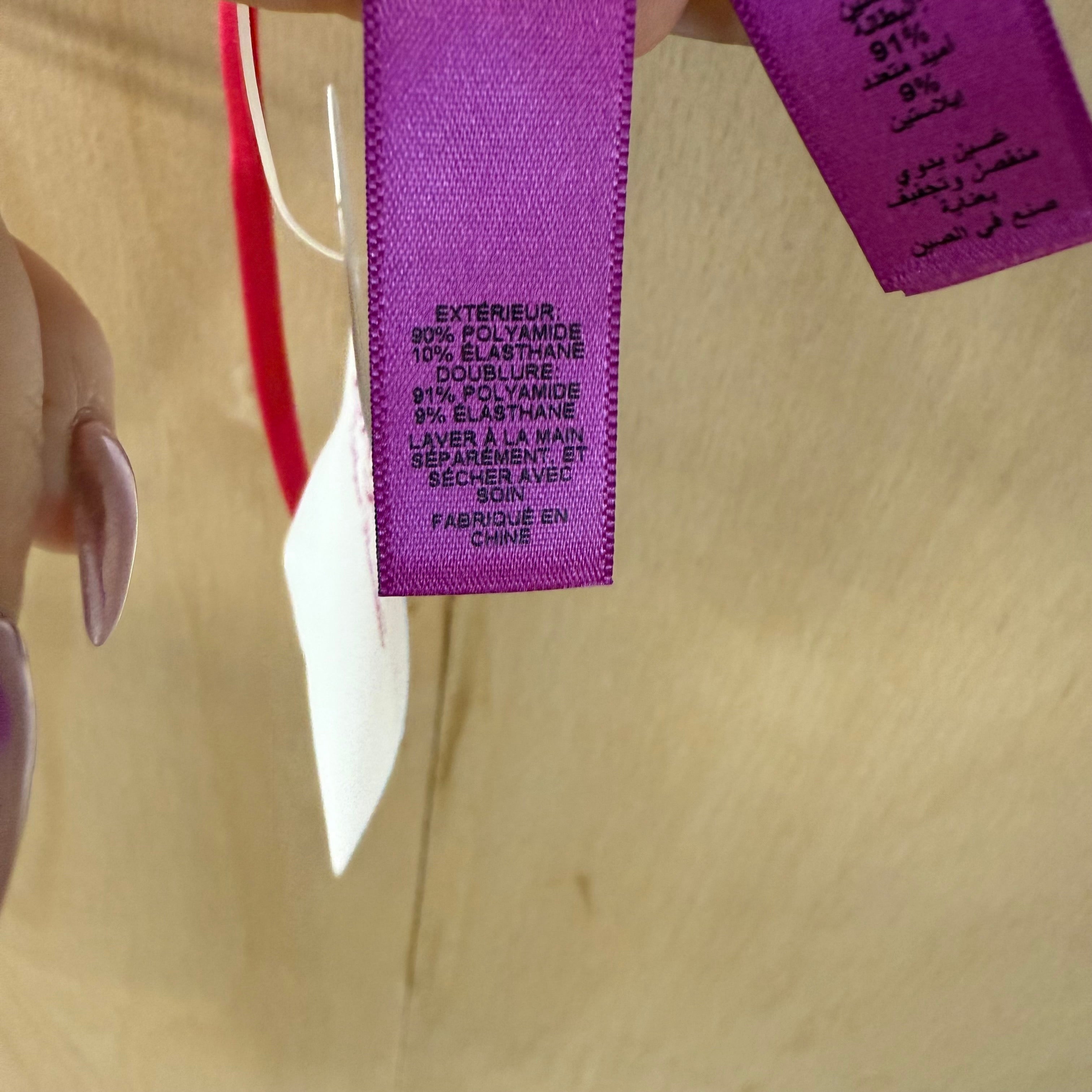 L'Agent provocateur pink bikini top size M brand new