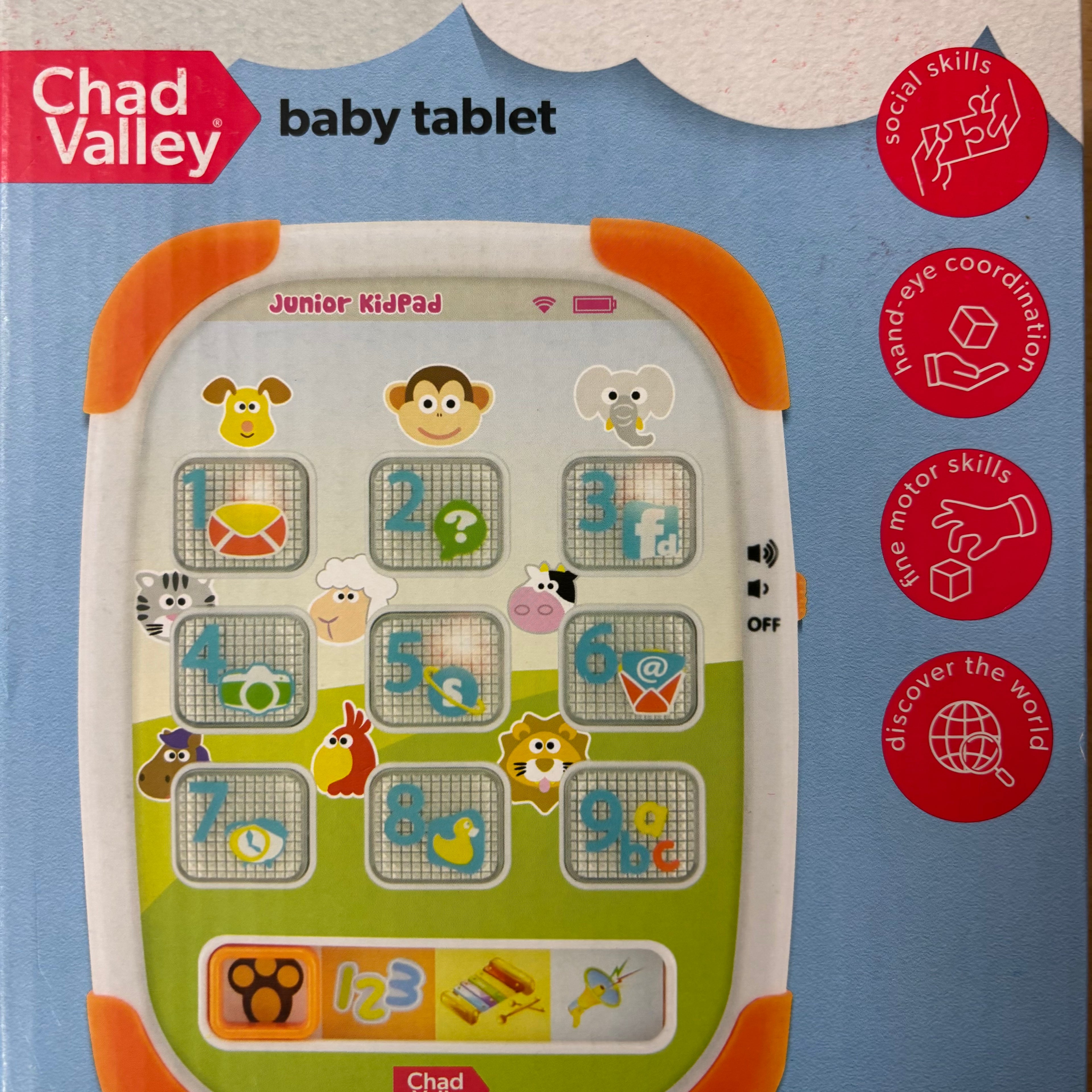 New chad valley baby tablet 9+ months