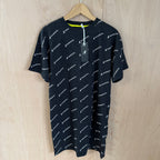 Kangol graphic print shirt dress size 8 brand new