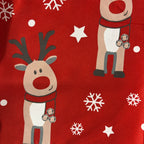 Festive magic adult christmas apron reindeer pattern
