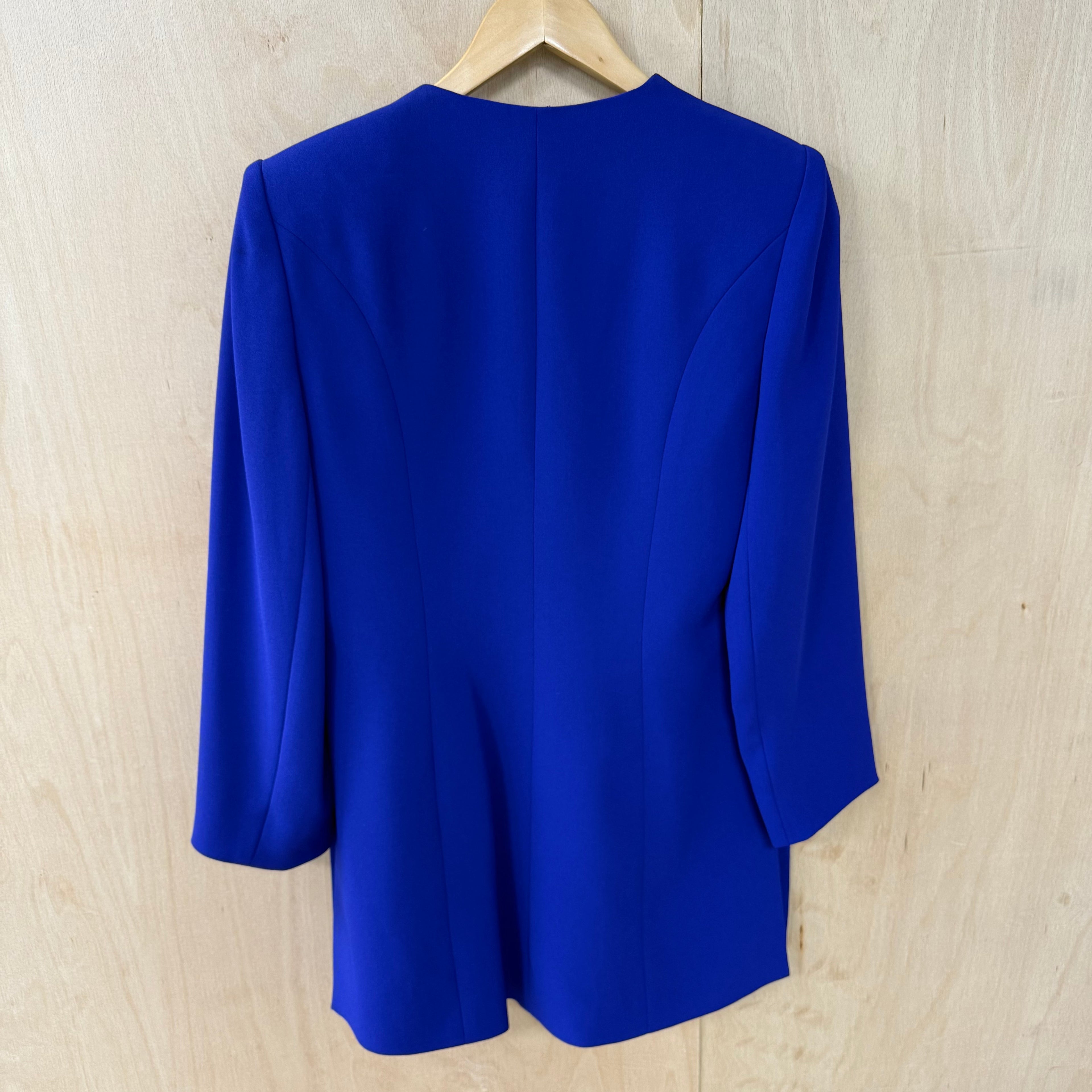 Frank usher vintage purple blazer size 10