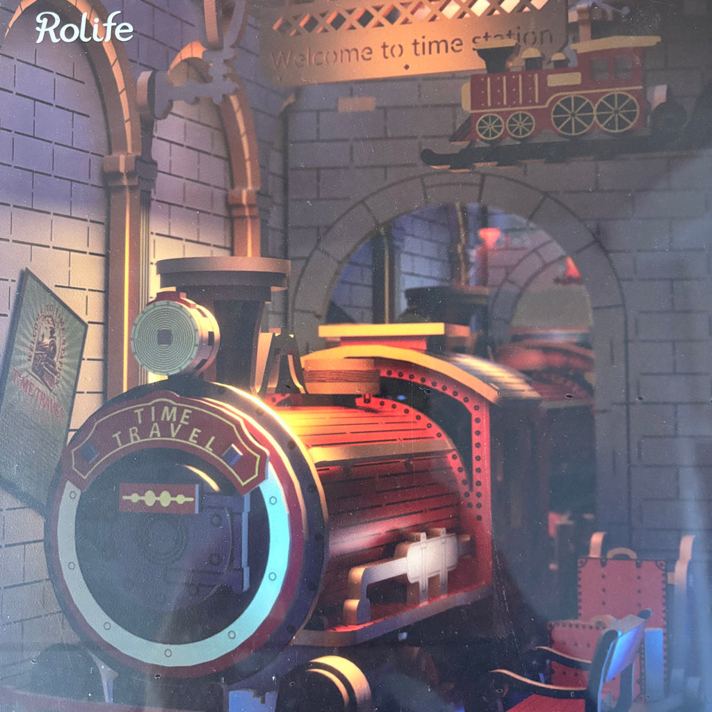 Rolife 3D creative bookends time travel