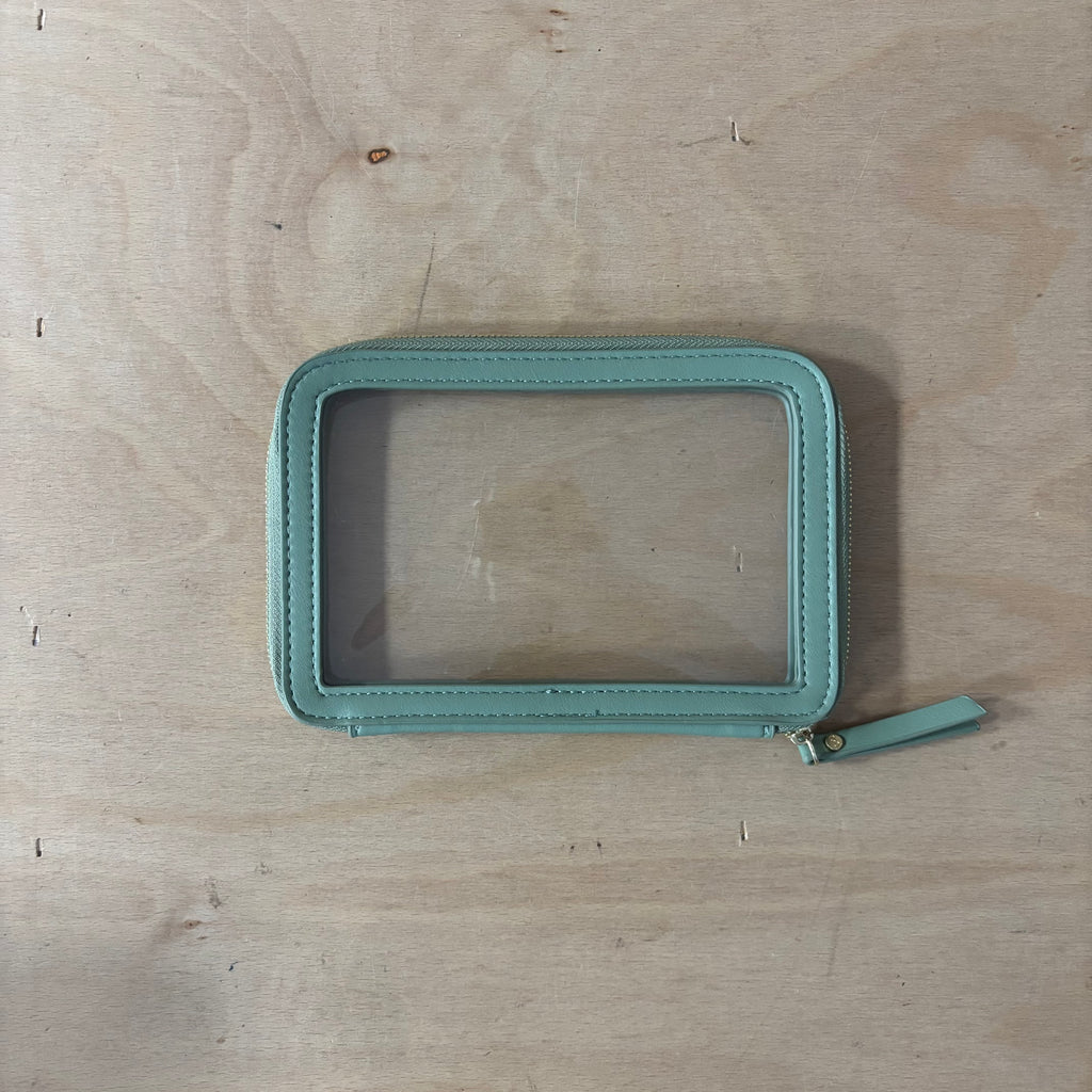 Stackers wave wash bag in wave green