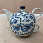 Sass & belle teapot-mug duo