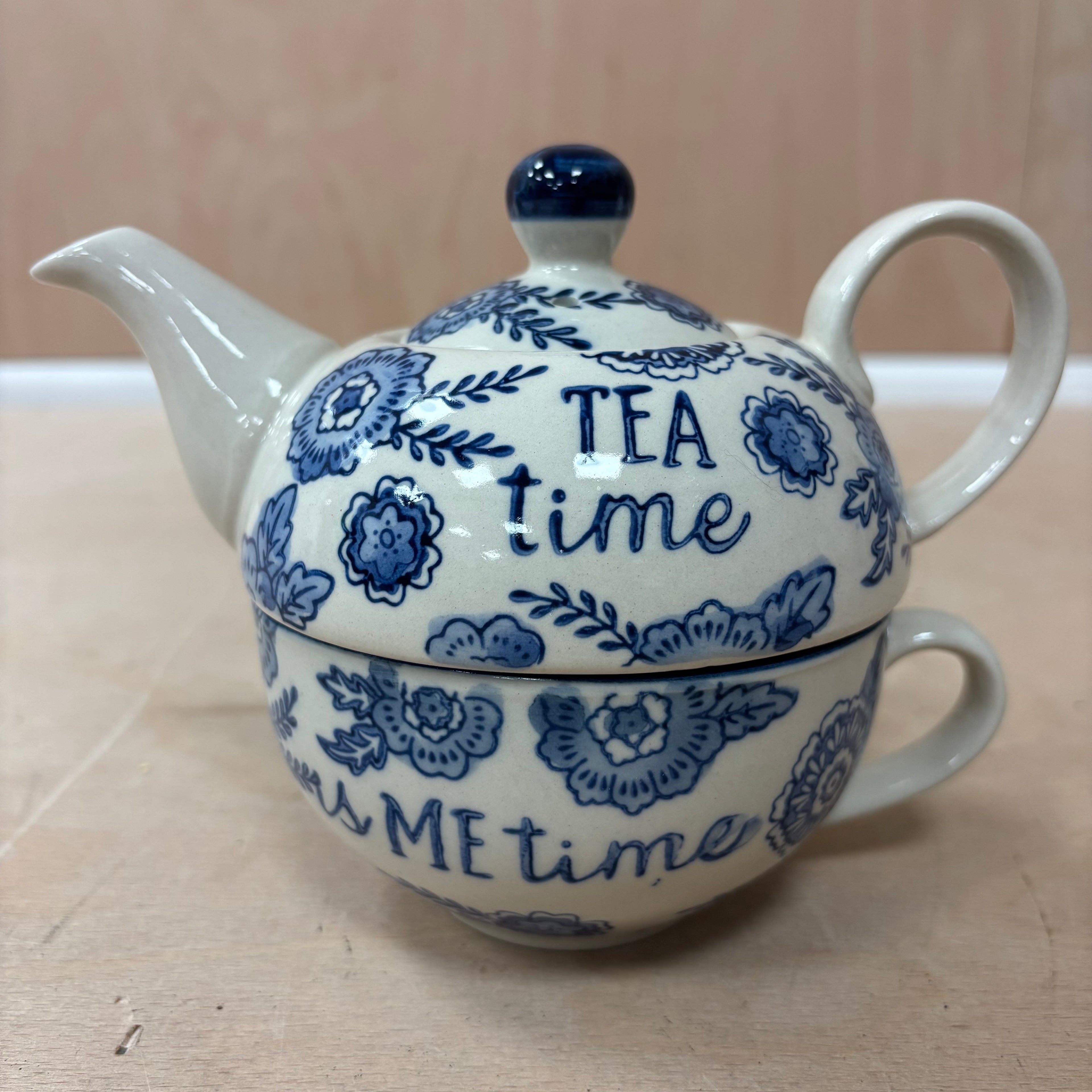 Sass & belle teapot-mug duo