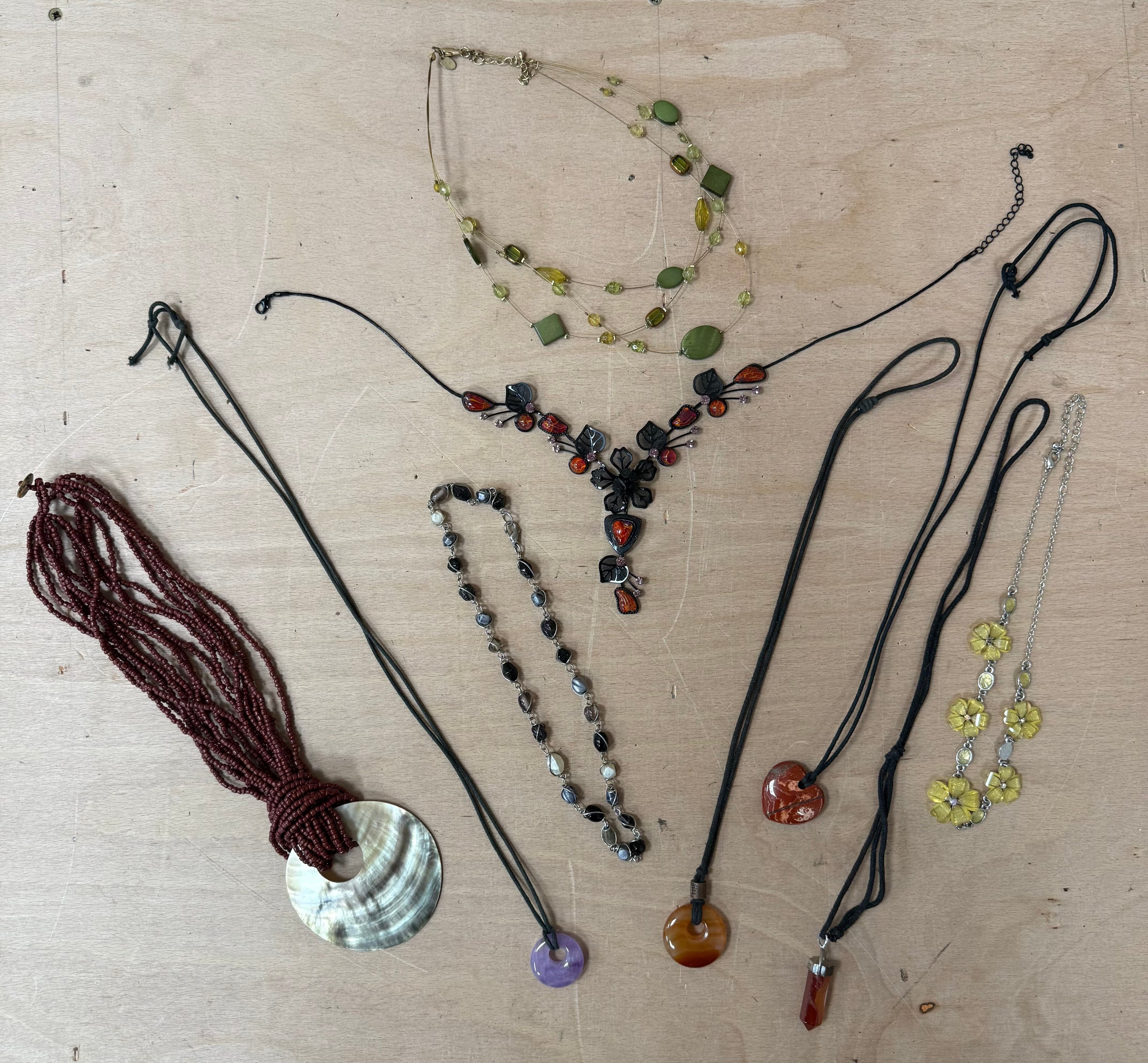 Y2K style mixed necklace bundle ladies
